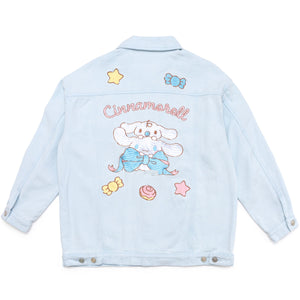 Cinnamoroll x JapanLA Ribbons Denim Jacket Apparel JapanLA