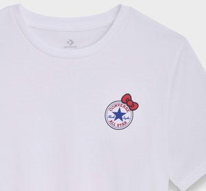 Converse x Hello Kitty and Friends Chuck Patch Tee (White) Apparel G-III Leather Fashions