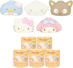 Hello Kitty and Friends Steamed Bun Capsule Squishies (Series 3) Toys&Games Hamee.com - Hamee US 5 Pc. (One of Each Style)