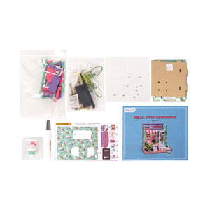 Hello Kitty DIY Miniature Bookstore Toys&Games Hands Craft