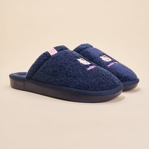 Hello Kitty x Brunch Essential Slipper (Navy) Shoes Brunch Holdings Inc
