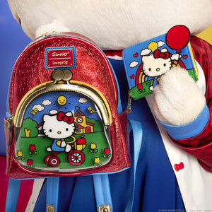 Hello Kitty x Loungefly 50th Anniversary Classic Zip Around Wallet Bags Loungefly   