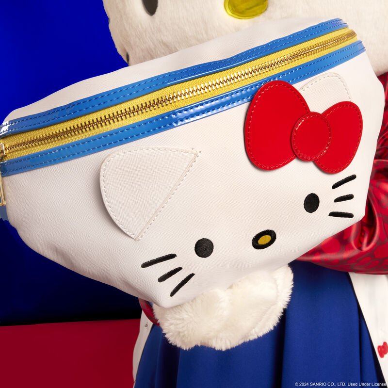 Hello Kitty x Loungefly 50th Anniversary Classic Belt Bag Bags Loungefly   