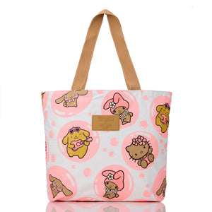 Hello Kitty and Friends x Aloha Collection Day Tripper Tote Bag (Bubbles - Tanned) Bags Aloha Collection Inc