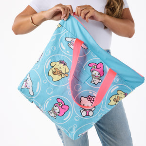 Hello Kitty and Friends x Aloha Collection Day Tripper Tote Bag (Bubbles - Blue Skies) Bags Aloha Collection Inc