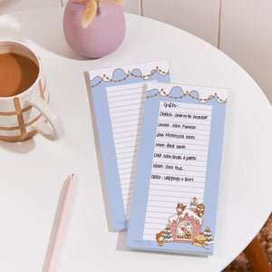 Hello Kitty and Friends x Erin Condren Holiday List Notepad 2-Piece Set Stationery ERIN CONDREN