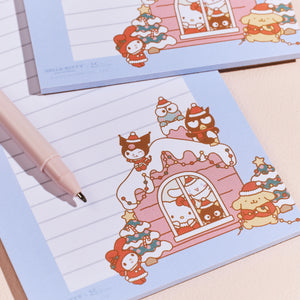 Hello Kitty and Friends x Erin Condren Holiday List Notepad 2-Piece Set Stationery ERIN CONDREN