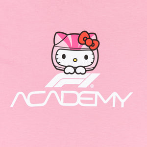 Hello Kitty and Friends x F1 ACADEMY Logo Tee (Pink) Apparel Insomniac Holdings LLC
