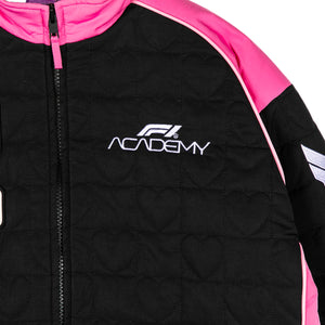 Hello Kitty and Friends x F1 ACADEMY Quilted Racing Jacket Apparel Insomniac Holdings LLC