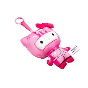 Hello Kitty and Friends x F1 ACADEMY Plush Mascot Keychain (Pink) Accessory Insomniac Holdings LLC