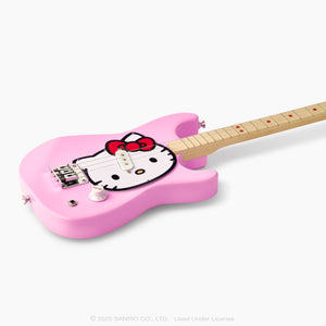 Fender x Loog Hello Kitty Kids Stratocaster Guitar (Pink) Home Loog Guitars