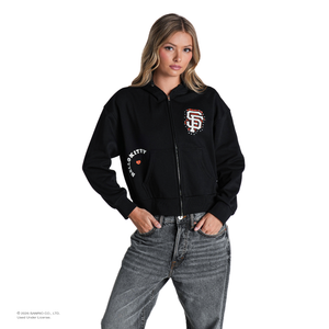 Hello Kitty x The Wild Collective San Francisco Giants Zip-Up Hoodie