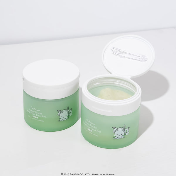 Pochacco x ByUR Green Wonder Keep Peace Toner Pad (Sanrio K-Spa Editio