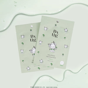 Pochacco x ByUR Green Wonder Aqua Serum Mask (1pc/4pc)