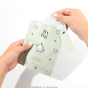 Pochacco x ByUR Green Wonder Aqua Serum Mask (4pc) (POPUP) Beauty ByUR US