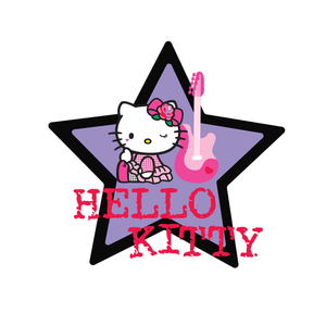 Hello Kitty Guitar Star Tee Apparel Printful