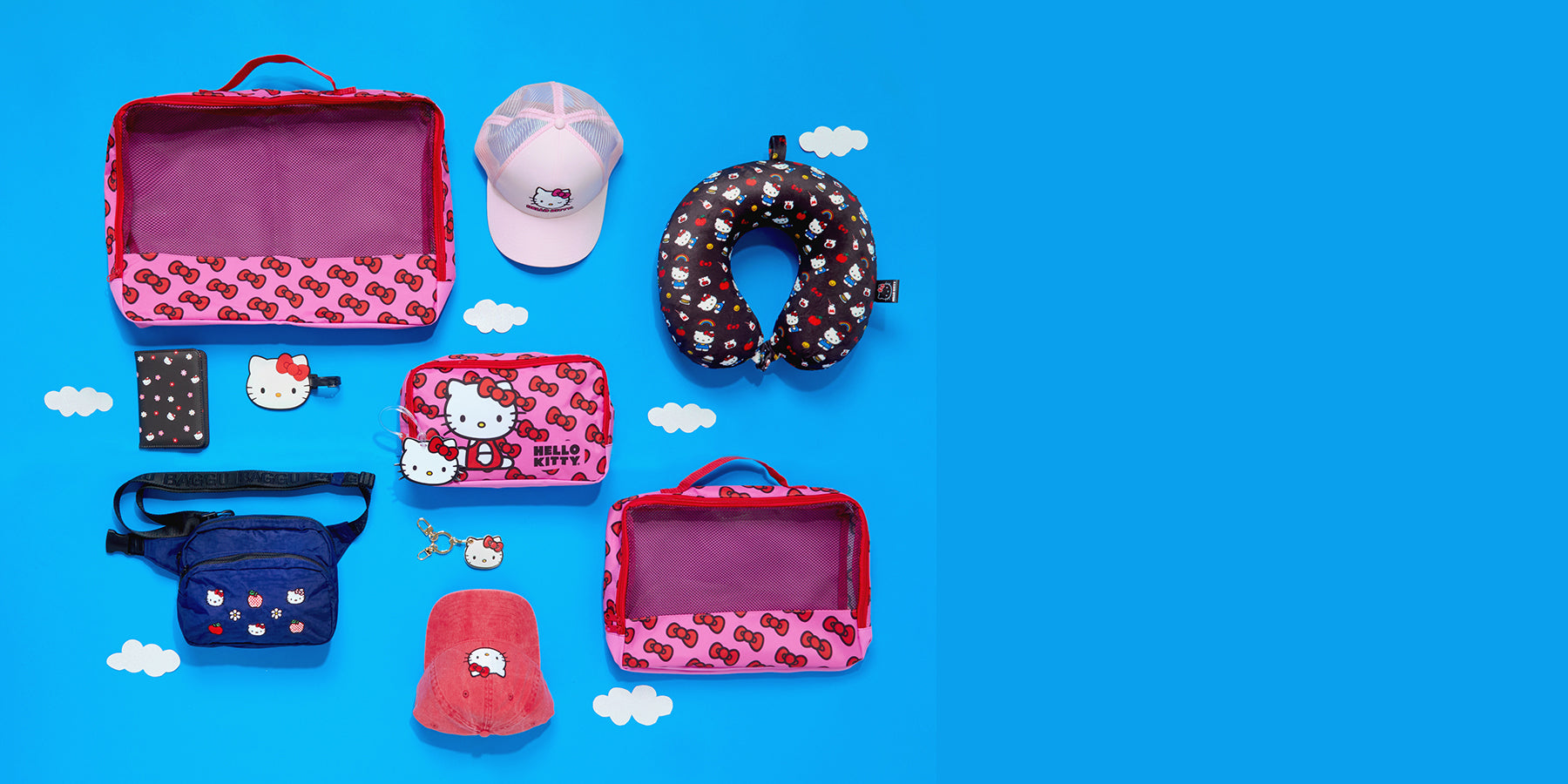 Image of Hello Kitty Travel Essentials. 