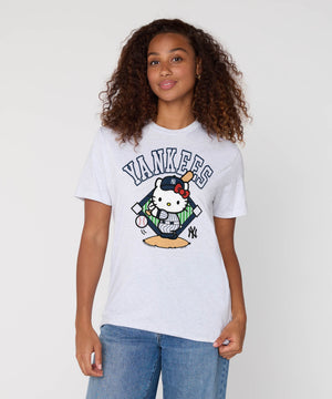 Hello Kitty x New York Yankees Swing Tee (Adult - Unisex) Apparel HOMAGE