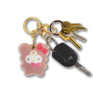Hello Kitty x Sonix AirTag Keychain (Latte Bears) Accessory BySonix Inc.