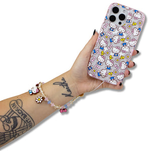 Hello Kitty x Sonix Pink Bows Phone Beaded Wristlet Accessory BySonix Inc.