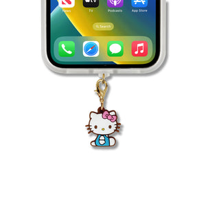 Hello Kitty x Sonix Pink Bows Charging Port 3-Pc Charms Set Accessory BySonix Inc.