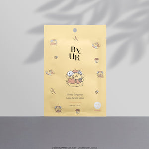 Pompompurin x ByUR Honey Gorgeous Daily Aqua Serum Mask (1pc/4pc)
