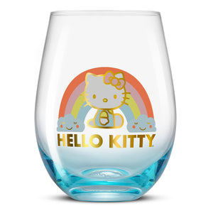 Hello Kitty Sweet Rainbow Stemless Glasses (Set of 4)