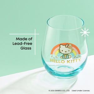 Hello Kitty Sweet Rainbow Stemless Glasses (Set of 4)