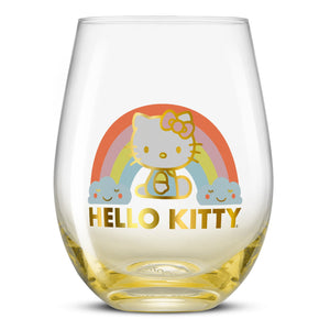 Hello Kitty Sweet Rainbow Stemless Glasses (Set of 4)
