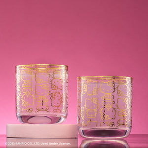 Hello Kitty Charmed Short Drinking Glasses (Set of 2) Home Goods JoyJolt