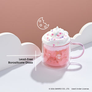 My Melody Double Wall Coffee Mug Home Goods JoyJolt