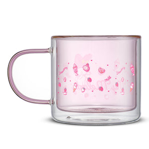 My Melody Double Wall Coffee Mug Home Goods JoyJolt