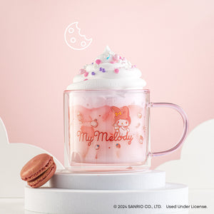 My Melody Double Wall Coffee Mug Home Goods JoyJolt