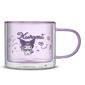 Kuromi Double Wall Coffee Mug Home Goods JoyJolt