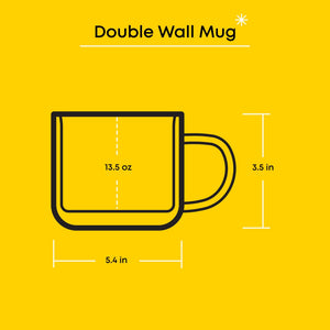 Kuromi Double Wall Coffee Mug Home Goods JoyJolt