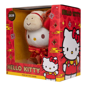 Hello Kitty 8” Year of the Horse 2026 Boxed Plush (Limited Edition) Plush Jazwares LLC