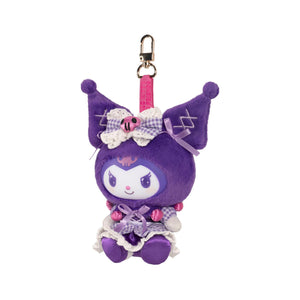 Kuromi Vinyl Clip Plush Mascot Keychain (Lolita Bestie) Plush Jazwares