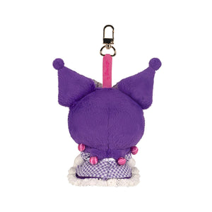 Kuromi Vinyl Clip Plush Mascot Keychain (Lolita Bestie) Plush Jazwares