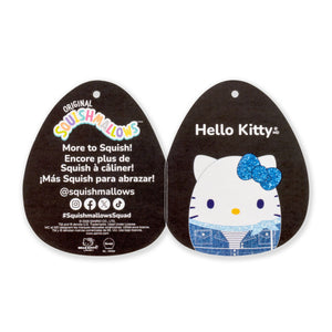Hello Kitty 12" Squishmallows Plush (Denim) Plush Jazwares