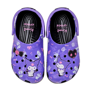 Kuromi x Crocs Kids Purple Classic Clog Shoes Crocs