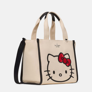 Hello Kitty x Kate Spade New York Kip Canvas Small Tote Bags Kate Spade