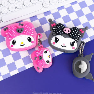 Kuromi 20th Anniversary 3D Figural AirPods Case Accessory Hamee.com - Hamee US