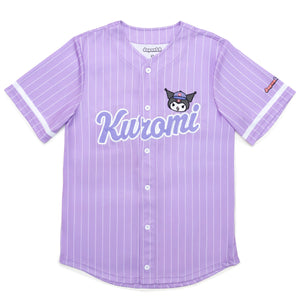Kuromi x JapanLA Baseball Jersey (Purple) Apparel JapanLA