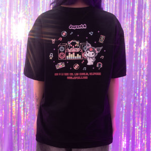 Kuromi x JapanLA Glow-In-The-Dark Anniversary Party Tee Apparel JapanLA