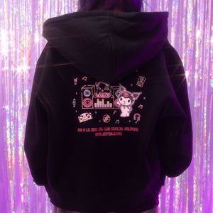Kuromi x JapanLA Glow-In-The-Dark Anniversary Party Jacket Apparel JapanLA