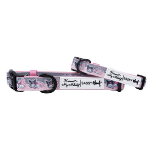 My Melody & Kuromi x Sassy Woof Dog Collar Home Goods SASSY WOOF