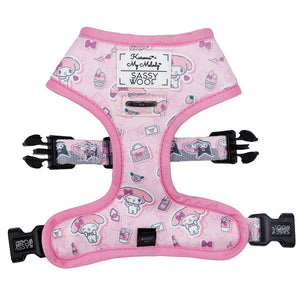 My Melody & Kuromi x Sassy Woof Reversible Dog Harness Home Goods SASSY WOOF