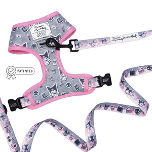 My Melody & Kuromi x Sassy Woof Reversible Dog Harness Home Goods SASSY WOOF