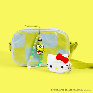 Keroppi Beaded Charm Mobile Phone Wrist Strap Accessory Hamee.com - Hamee US