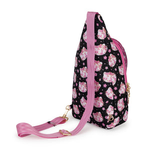 Hello Kitty x JuJuBe Crossbody Sling Bag (Cherry Blossoms) Bags JuJuBe